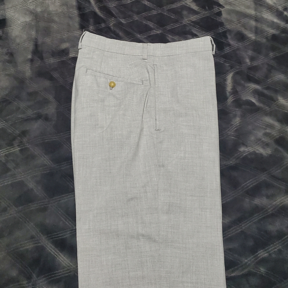 Ralph Lauren Slim Fit Light Gray Mens Dress Pants